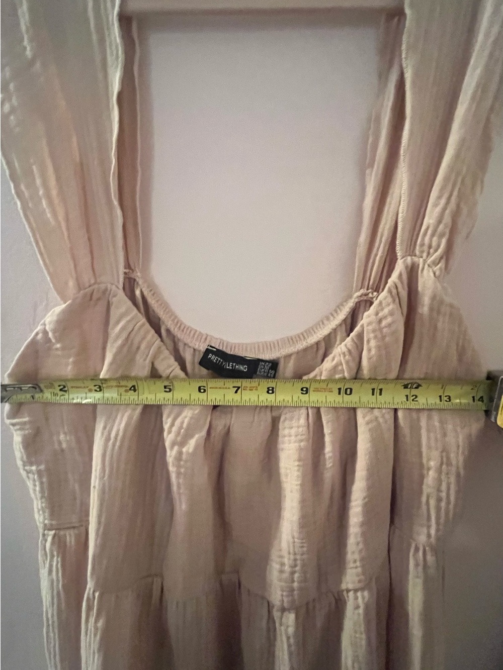 Pretty Little Thing Tiered Sundress. 100% cotton. 18. Cottage. Prairie. - Picture 2 of 6